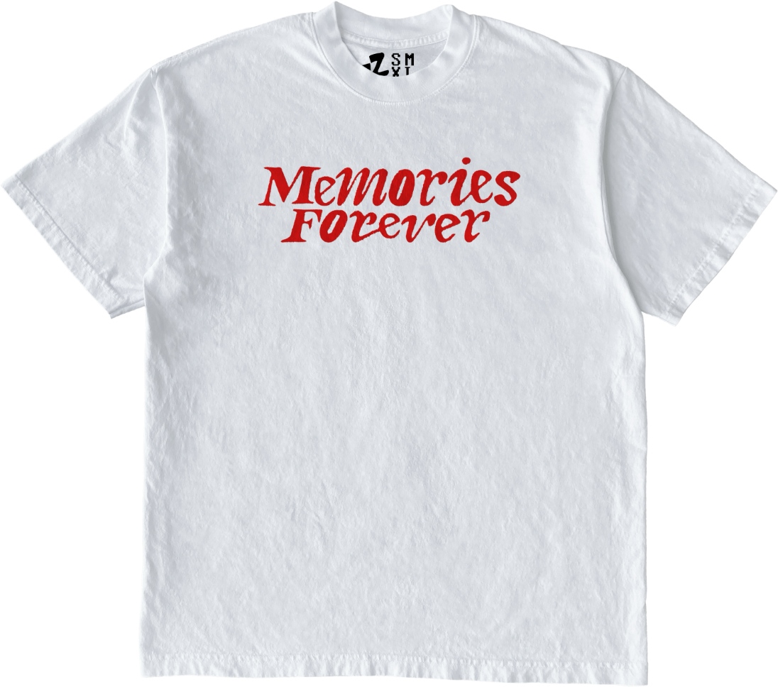 "Memories Forever" (Plain Text) T-shirt