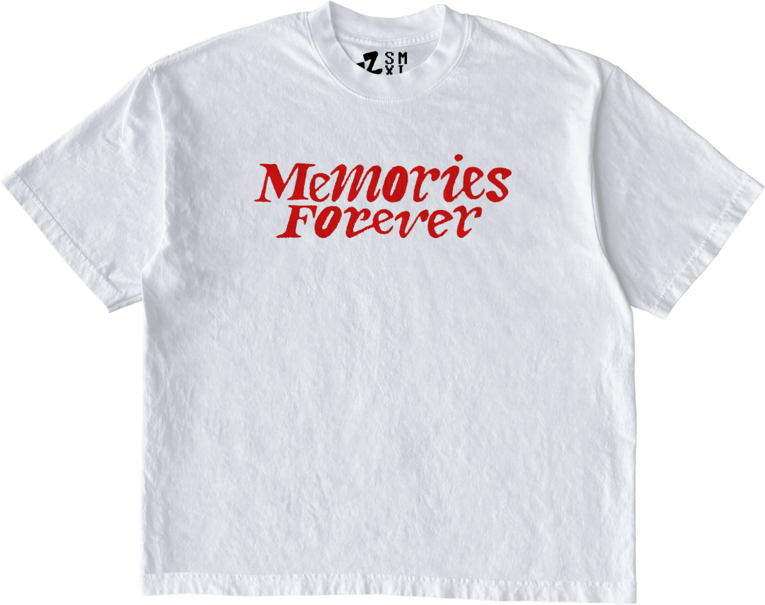 "Memories Forever" (Plain Text) T-shirt